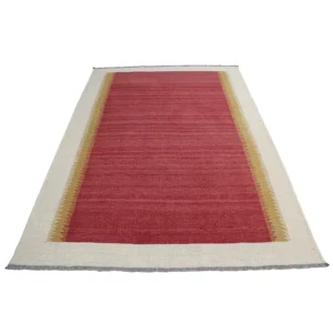 Best Rug's and Kilim Handwoven Scandinavian Flatwoven Wool Rug