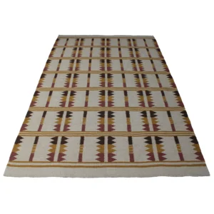 Rug's and Kilim Handwoven Scandinavian Flatwoven Flatweave Geometric Tribal-style Rug
