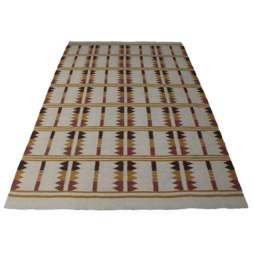 Rug's and Kilim Handwoven Scandinavian Flatwoven Flatweave Geometric Tribal-style Rug